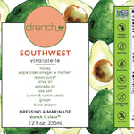 Southwest Salad Dressing Vinaigrette & Marinade - Drench (12oz / 355ml)