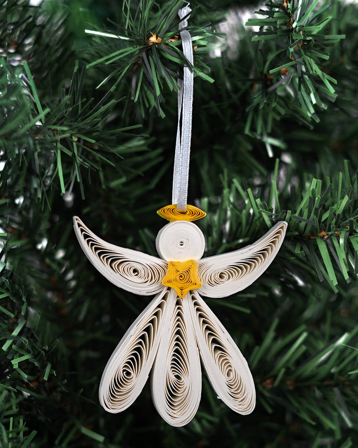 Ornament, Quilled Angel Box Set - Quilling Card