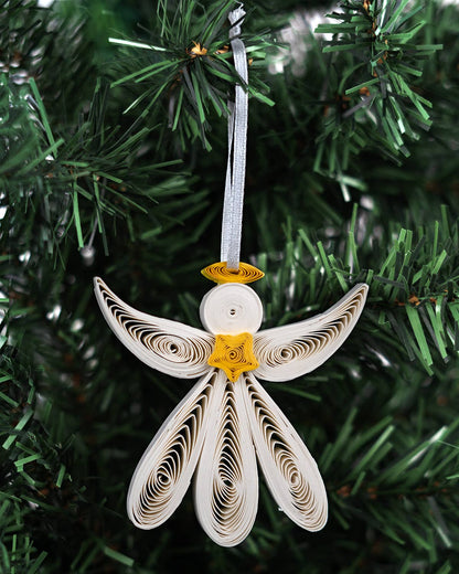 Ornament, Quilled Angel Box Set - Quilling Card