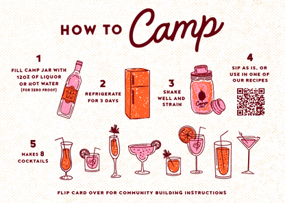 The Old Fashioned - Camp Craft Cocktails (8 servings / 16oz)