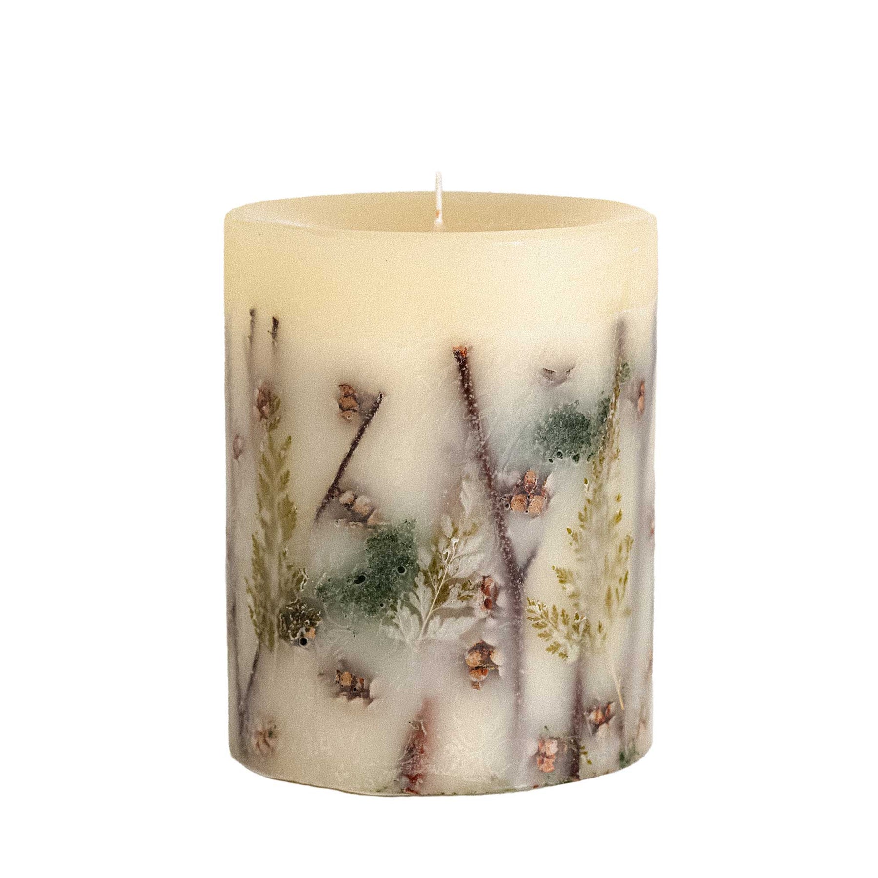 Candle, Forest - Rosy Rings (4.5in dia x 5.5in tall)