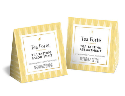 Tea Tasting Assortment Duo - Tea Forte (0.3oz / 7g)