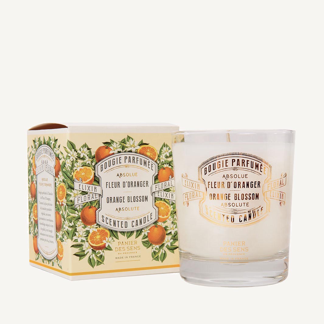 Candle, Orange Blossom - Panier des Sens (6oz / 180ml)
