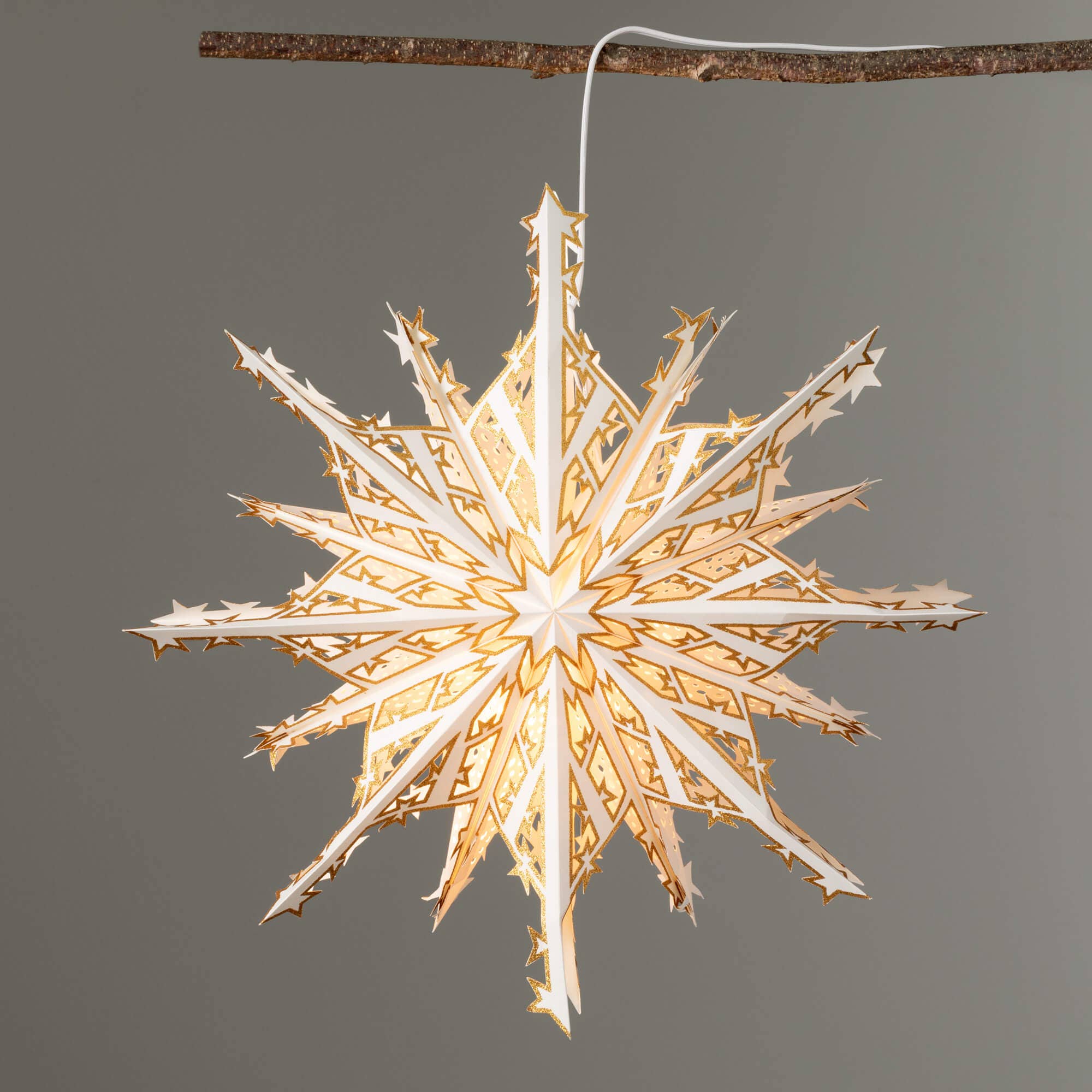 Paper Snowflake, Burst (20.5in dia)