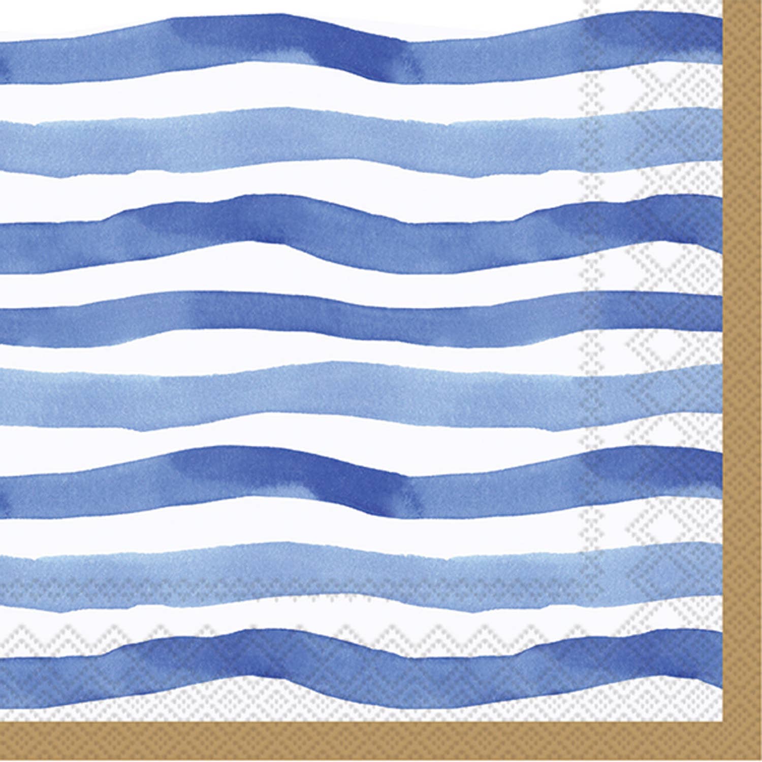 Cocktail Napkins, Rosanne Beck Wavy Stripe (20-count)