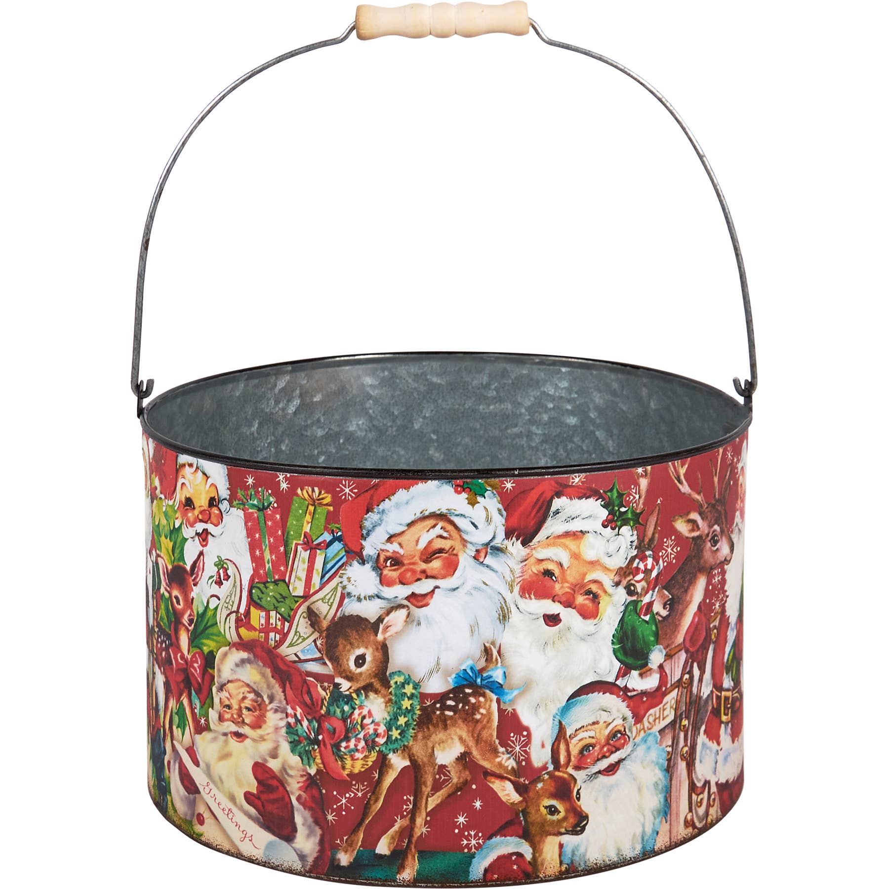 Retro Bucket, Santa