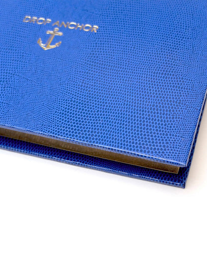 Guest Book, Drop Anchor - Sloane Stationary (21.5cm x 14.5cm)