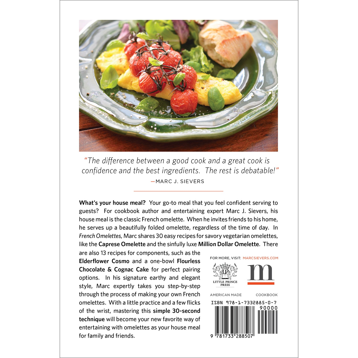 French Omelettes: Your New House Meal by Marc J. Sievers (Signed by the Author)