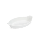 Everyday 10in Oval Ear Dish - Pillivuyt (10in L x 6.25in W x 2in H)