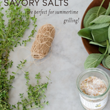 Calendula & Chive Savory Salt - Bella Cucina (2.6oz / 73g)