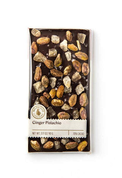 Ginger Pistachio - Wildwood Chocolate (85g)