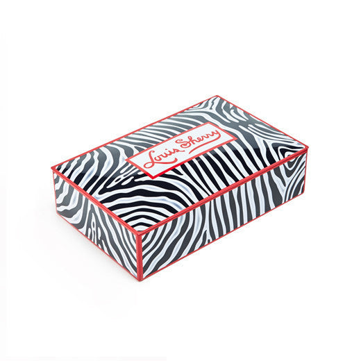 Zebra by Miles Redd, 12-Piece Tin - Louis Sherry (6oz / 170g)