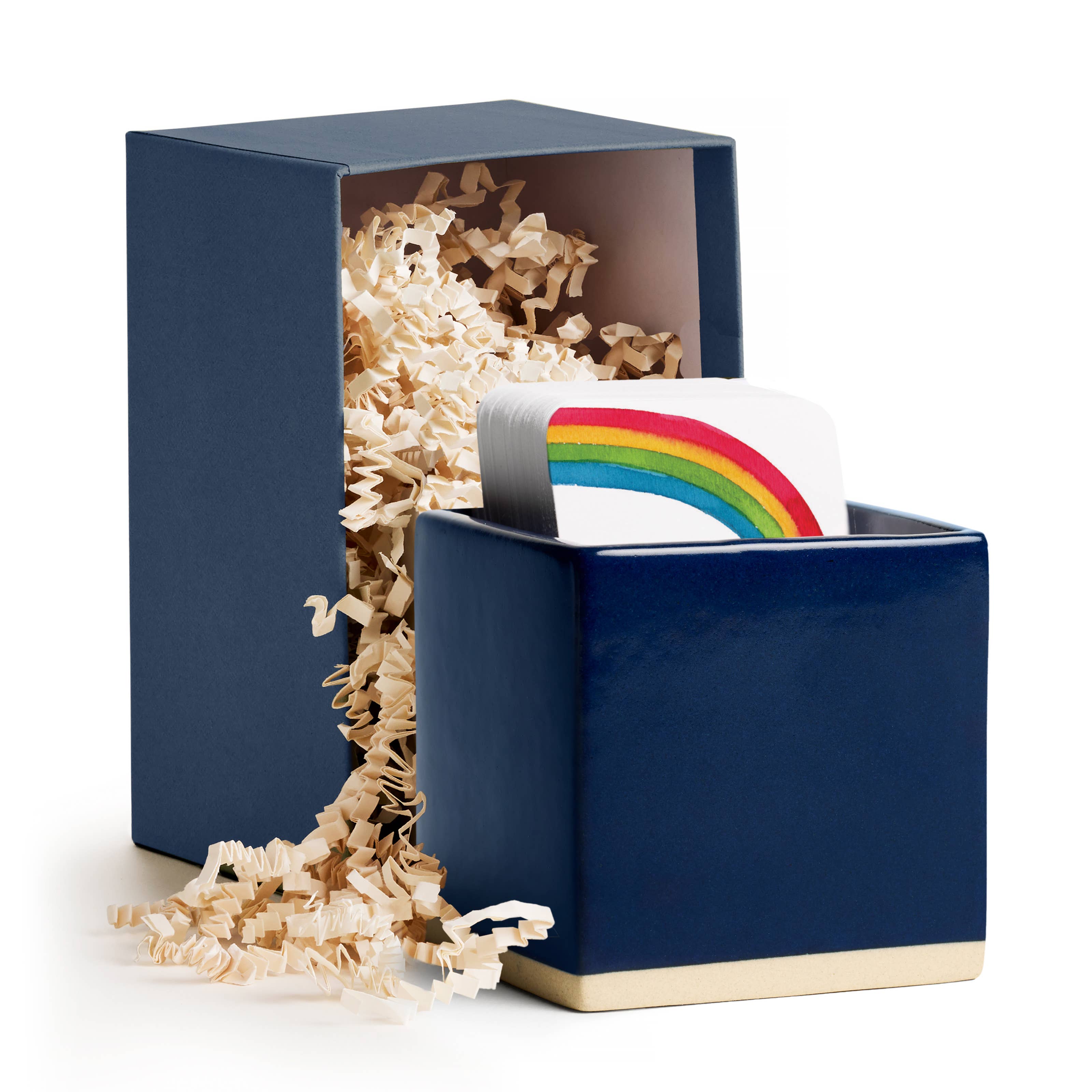 Ceramic Holder Gift Box, Blue