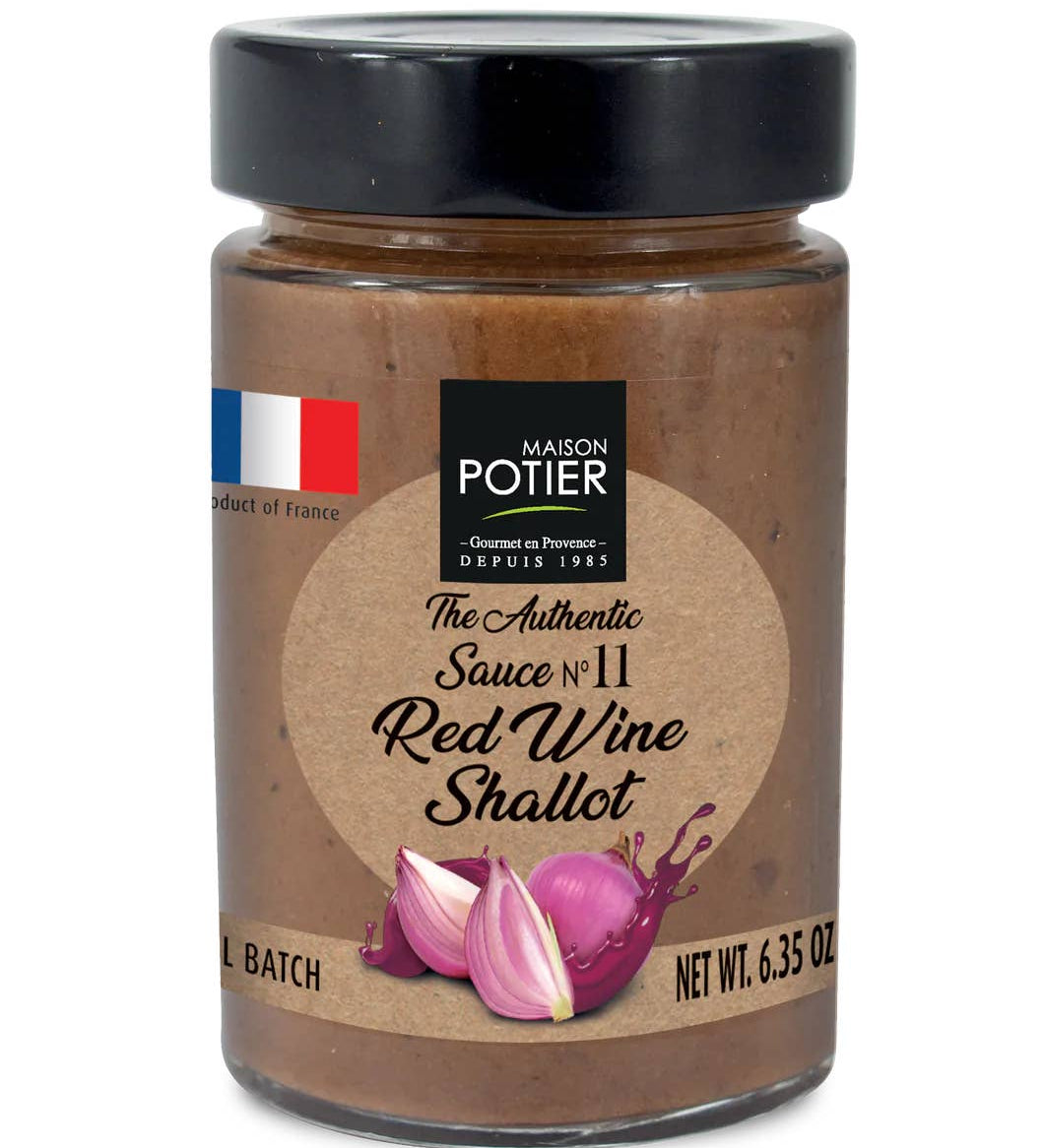Red Wine & Shallot Sauce No. 11 - Maison Potier Sauces (6.3oz / 180g)