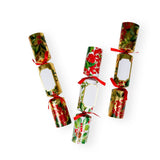 Christmas Cracker, Holly Chintz - Caspari (Box of 6)
