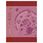 Tea Towel Fleurs À Croquer (Flower) - Le Jacquard Français (24in x 31in)