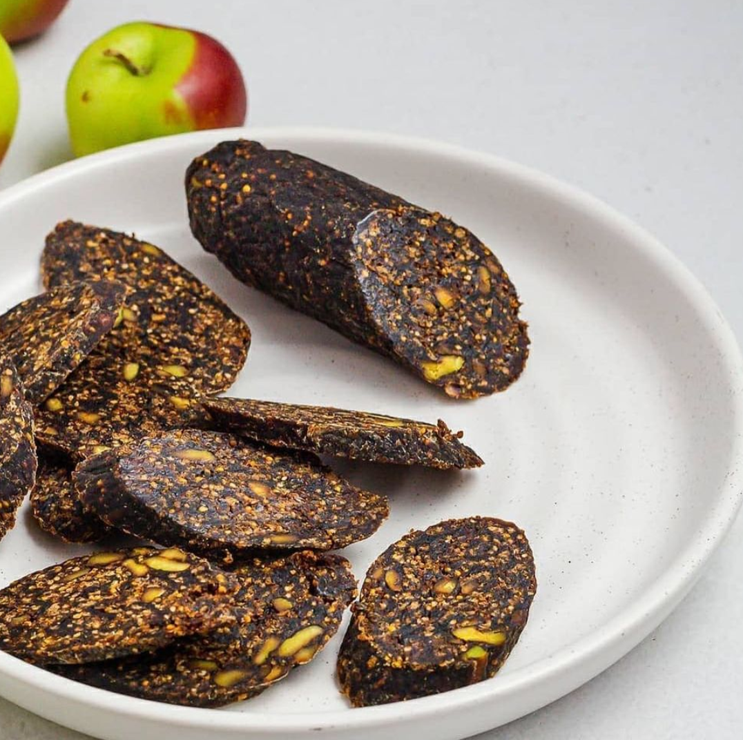 Fig Salami, Orange Zest & Aleppo Pepper (Vegan) - Hellenic Farms (6.4oz / 180g)