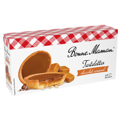Tartelettes Chocolat Caramel - Bonne Maman (9 tartlets - 4.8oz / 135g)