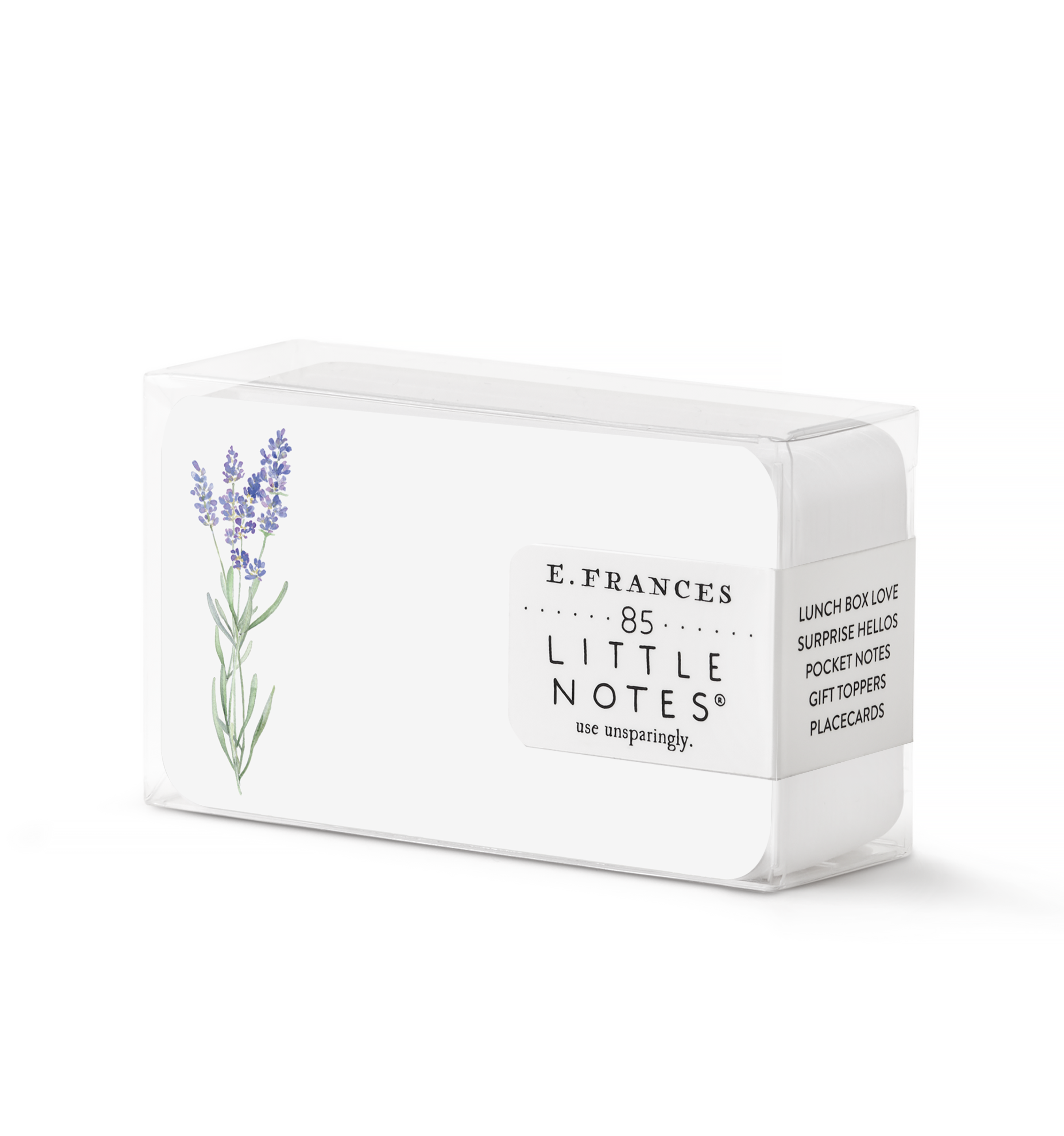 Place Cards, Lavender - E. Frances Paper (85 notes, 3.5in x 2.5in)