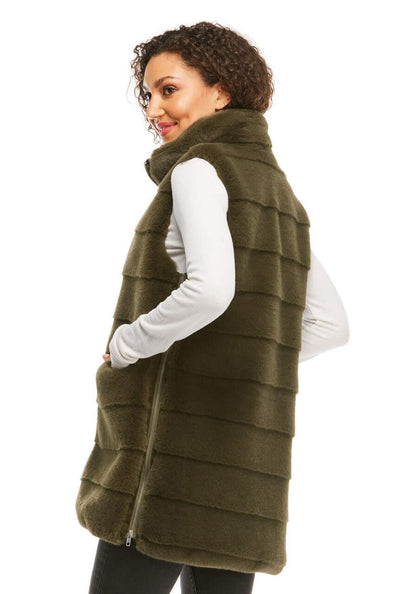 Faux Fur Weekender Vest - Fabulous Furs