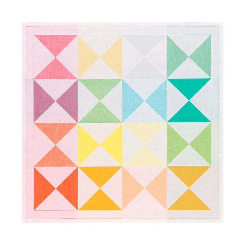 Napkin Origami, Multico (Set of 4) - Le Jacquard Français (21in sq)