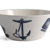Scrimshaw Large Serving Bowls, Melamine (Set of 4) - THOMASPAUL (11.25in dia x 4.75in high)