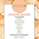 Sesame Ginger Salad Dressing & Marinade - Drench (12oz / 355ml)