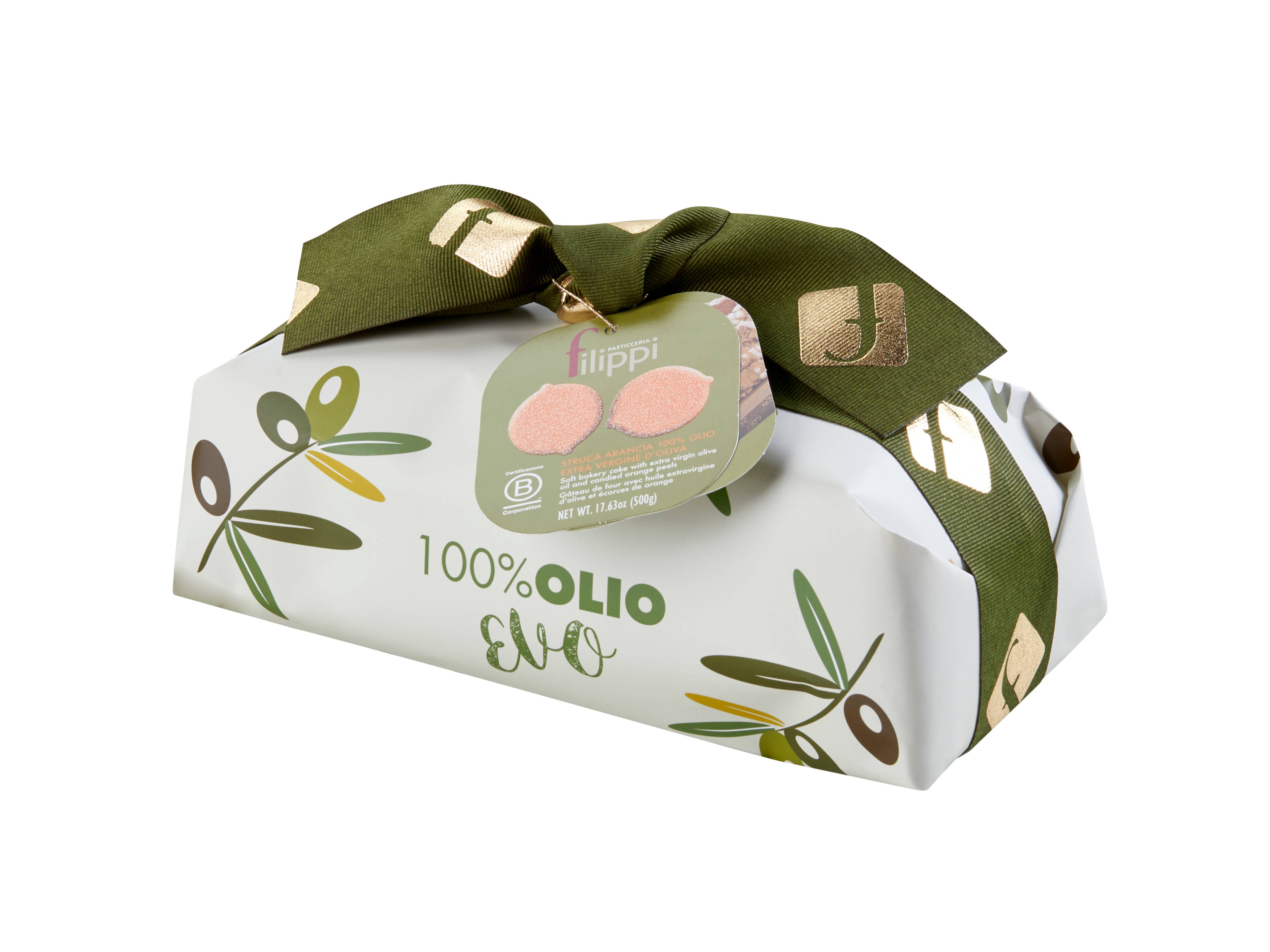 Orange Strucà (Olive Oil Cake) - Filippi (1.1lbs / 500g)