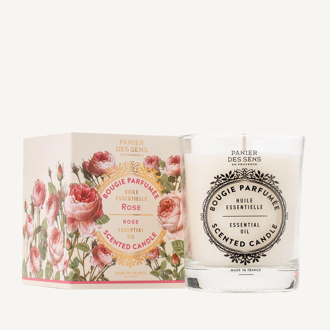 Candle, Rose - Panier des Sens (6oz / 180ml)