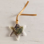 Botanical Snowflake, Forest - Rosy Rings (Sachet)