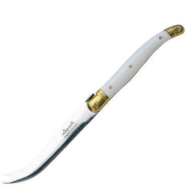 Cheese Knife, Ivory Handle (Wooden Box) - Jean Dubost Laguiole