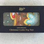 Christmas Cookie Dog Toys (Boxed Set of 4) - The Foggy Dog (4in)