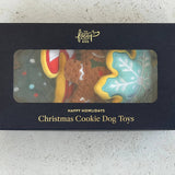Christmas Cookie Dog Toys (Boxed Set of 4) - The Foggy Dog (4in)