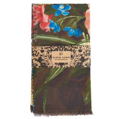 Antwerp Voile Bandana - Siren Song (20in sq)
