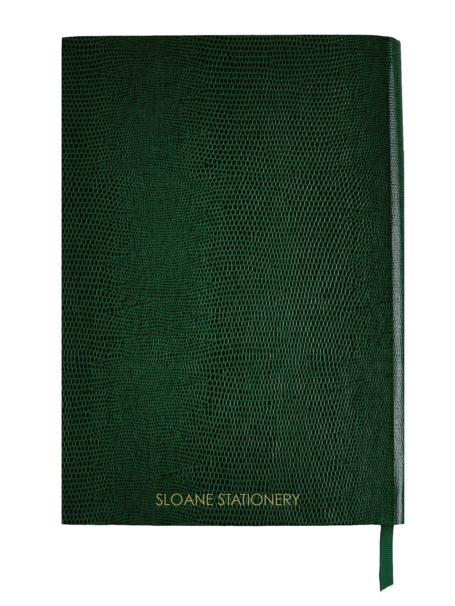 Dinner Parties Book, Dark Green - Sloane Stationary (A5 14.5cm x 21.5cm)