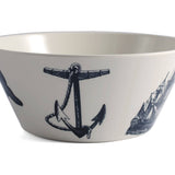 Scrimshaw Large Serving Bowls, Melamine (Set of 4) - THOMASPAUL (11.25in dia x 4.75in high)
