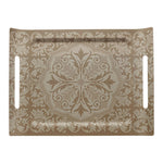 Tray Armoiries, Brown (Birch) - Le Jacquard Français (23in x 16in)