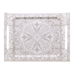 Tray Armoiries, Off White (Birch) - Le Jacquard Français (23in x 16in)