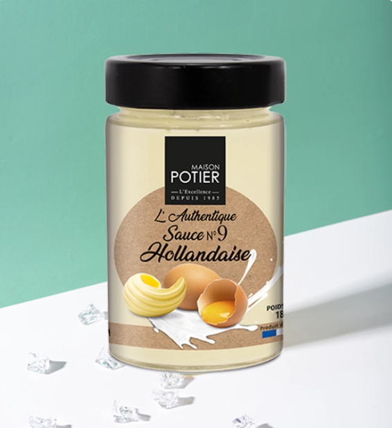 Hollandaise Sauce No. 9 - Maison Potier Sauces (6.3oz / 180g)
