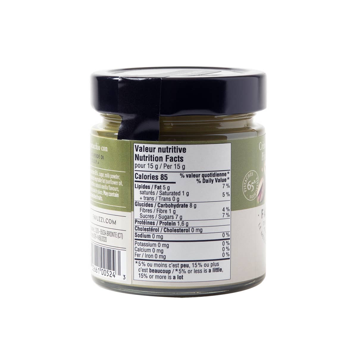 Pistachio Cream - Favuzzi (6.4oz / 180g)