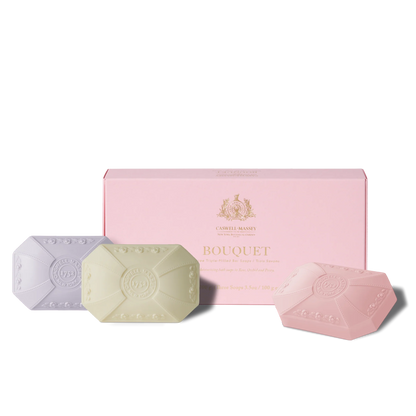 Bouquet Three-Soap Gift Set - Caswell-Massey (3.5oz / 100g each)