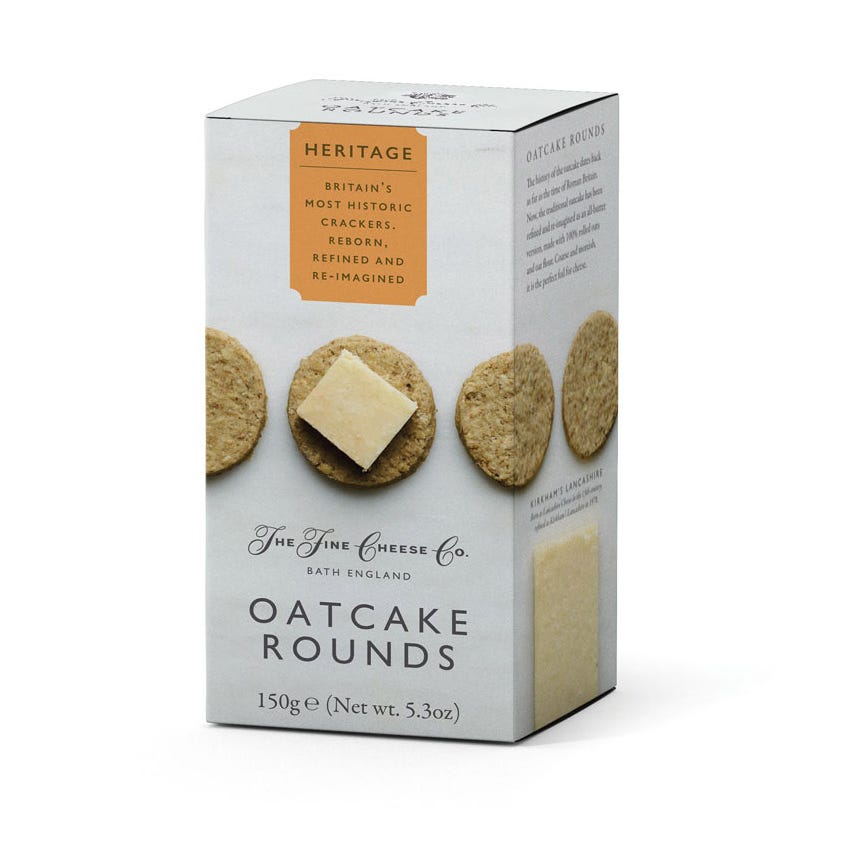 Heritage Oatcake Rounds - The Fine Cheese Co. (5.3oz / 150g)