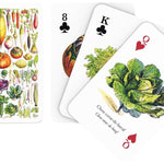 Playing Cards, Vegetable ~ Légumes - New York Puzzle Company (Single Standard Deck)