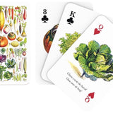 Playing Cards, Vegetable ~ Légumes - New York Puzzle Company (Single Standard Deck)