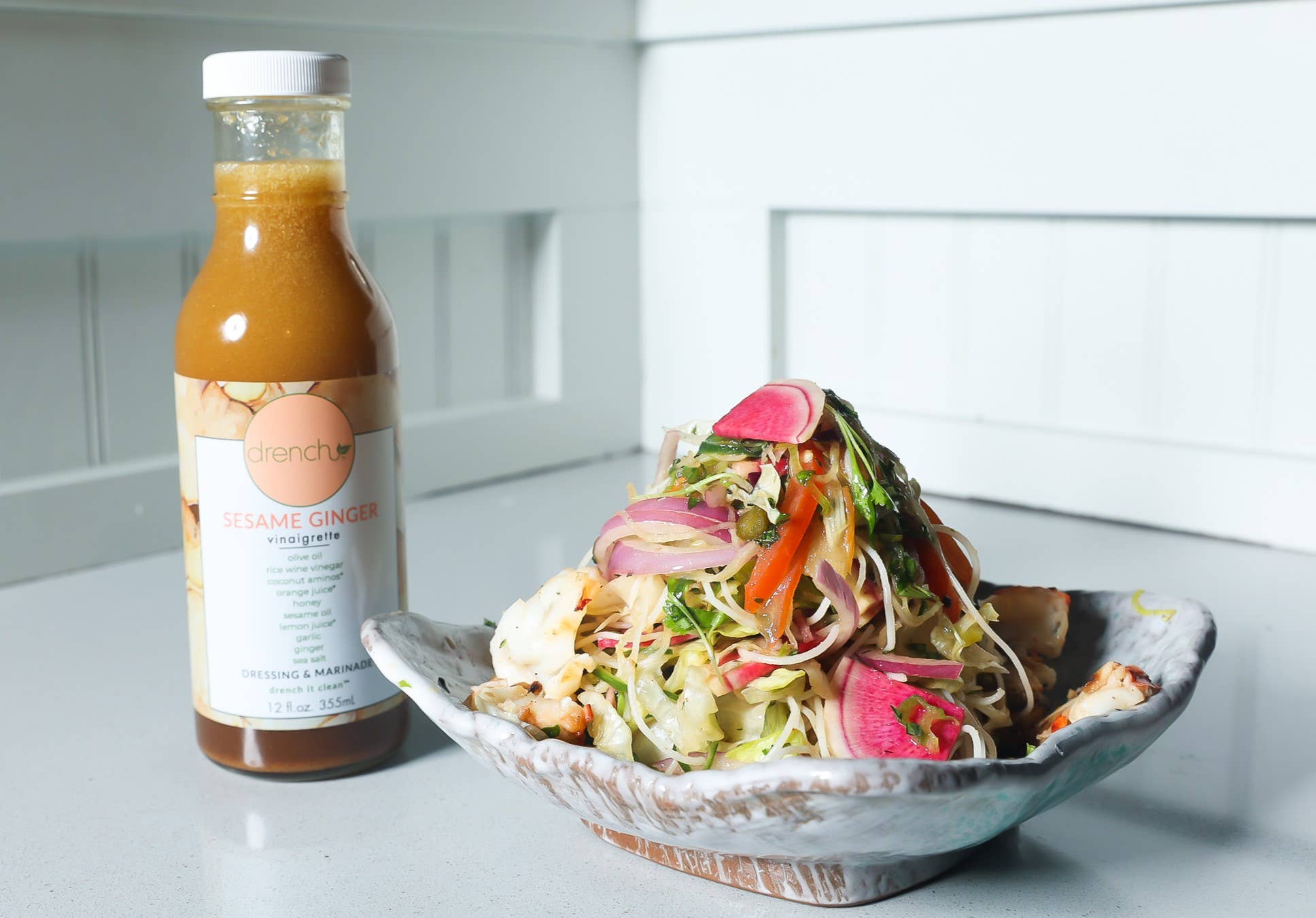 Sesame Ginger Salad Dressing & Marinade - Drench (12oz / 355ml)