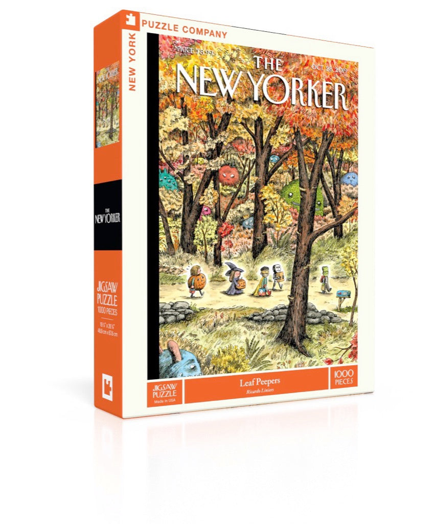 Jigsaw Puzzle, Leaf Peepers (The New Yorker) - New York Puzzle Company (1,000 pieces)