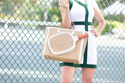Pickleball Tote Bag - Paddle & Palm