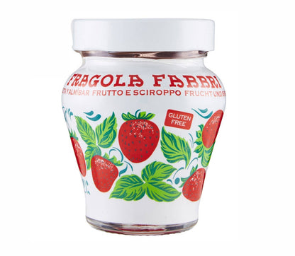Wild Italian Strawberries in Syrup - Fabbri (8.1oz / 230g)