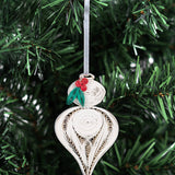 Ornament, Quilled Christmas Ornaments Box Set - Quilling Card