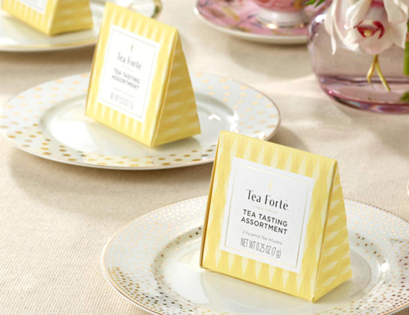 Tea Tasting Assortment Duo - Tea Forte (0.3oz / 7g)